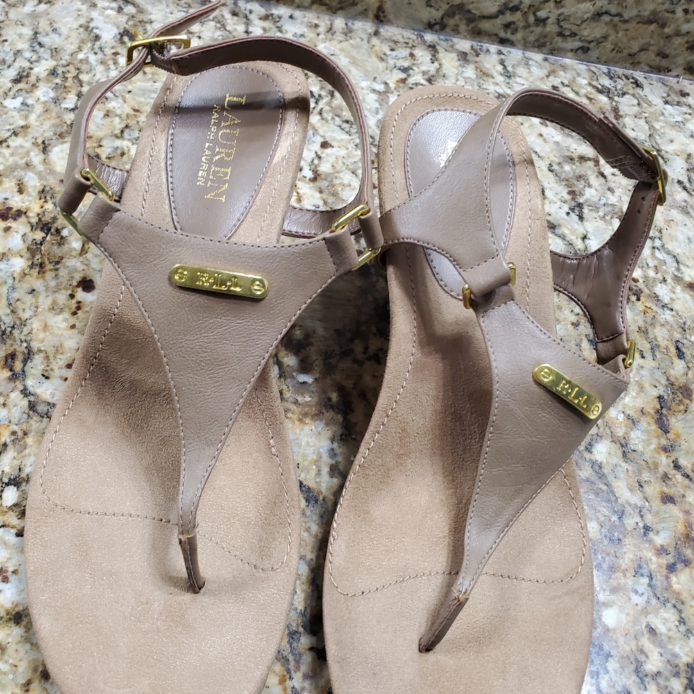 Ralph Lauren Nikki Wedge Sandal